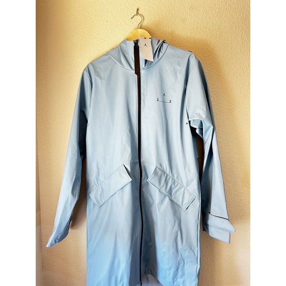 NEW Nike Jordan 23 Engineered Trench Jacket Light BLue DV7691-427 Men’s Size S - Picture 8 of 10